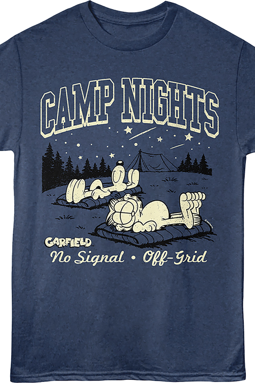 Camp Nights Garfield T-Shirt
