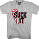 Candy Cane Suck It T-Shirt thumbnail
