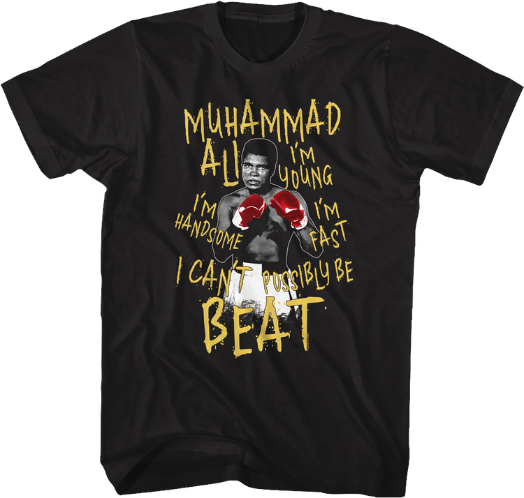 Can't Possibly Be Beat Muhammad Ali T-Shirt