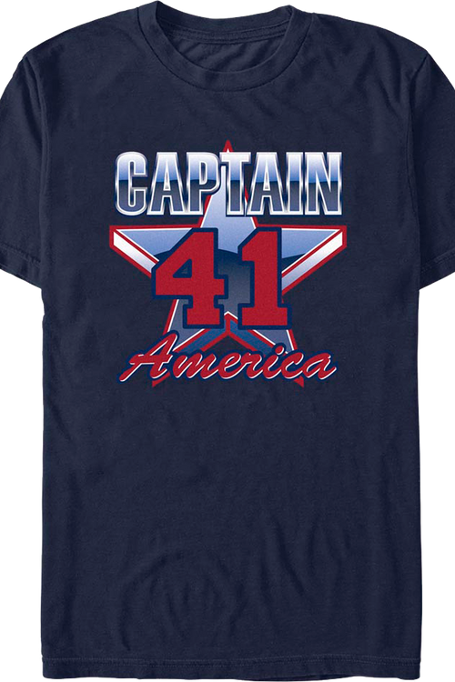 Captain America 41 Star Marvel Comics T-Shirt