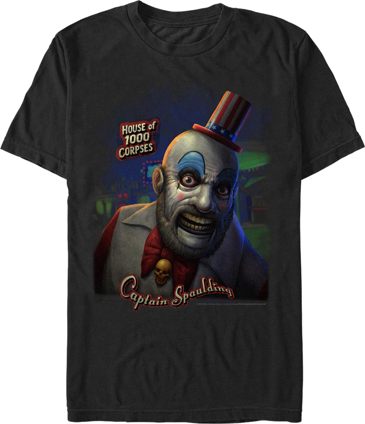 Captain Spaulding House Of 1000 Corpses T-Shirt
