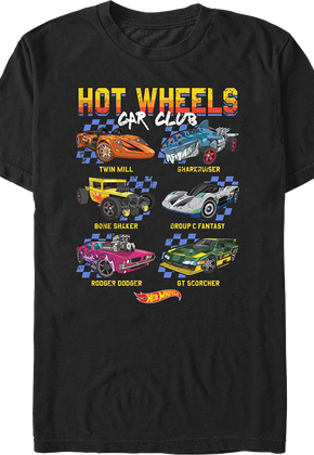 Car Club Hot Wheels T-Shirt