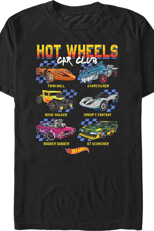 Car Club Hot Wheels T-Shirt