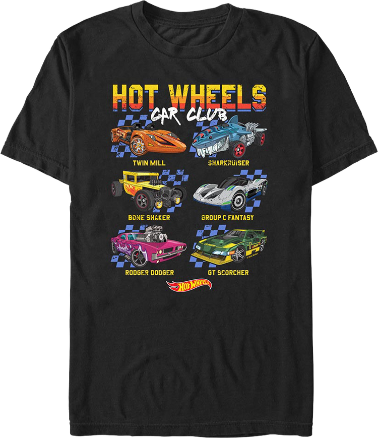 Car Club Hot Wheels T-Shirt