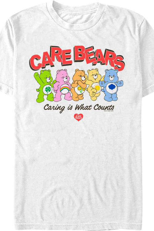 Caring Is What Counts Care Bears T-Shirt