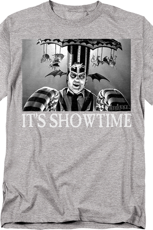Carousel Headpiece It's Showtime Beetlejuice T-Shirt