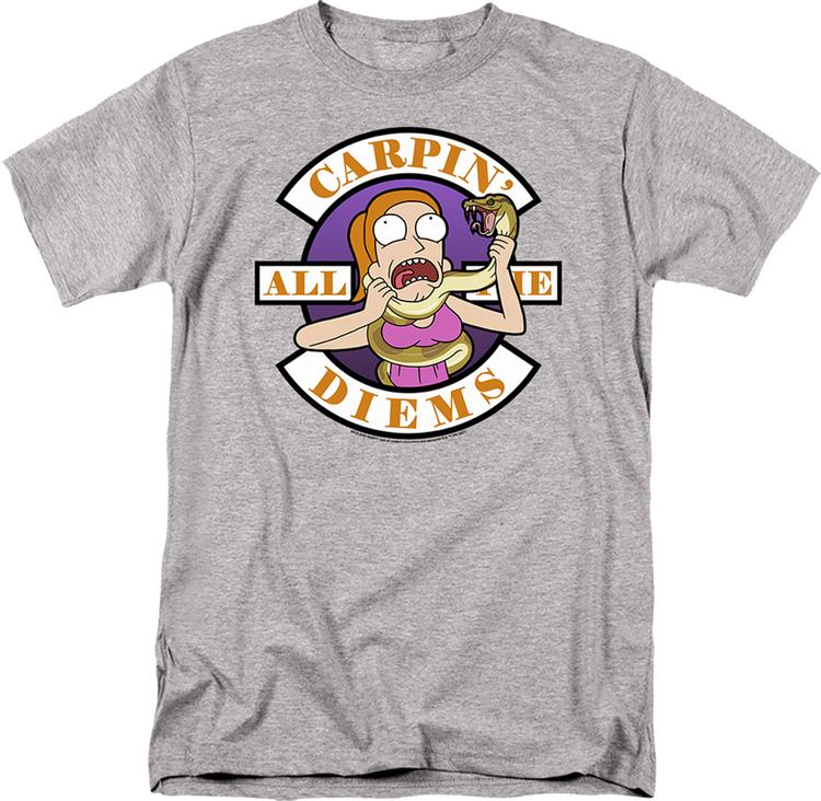 Carpin' All The Diems Rick And Morty T-Shirt