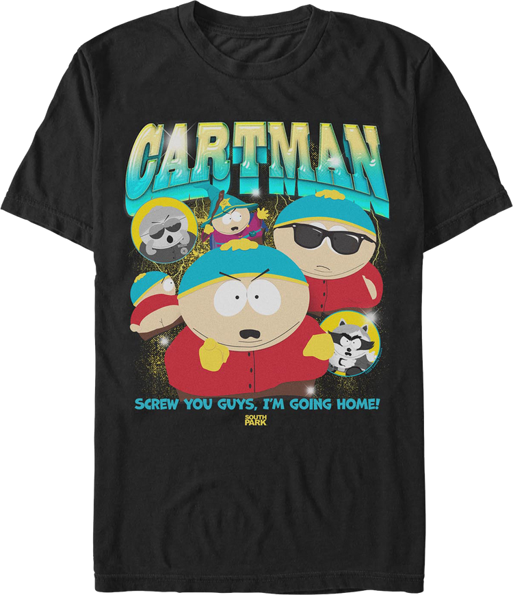 Cartman Screw You Guys South Park T-Shirt