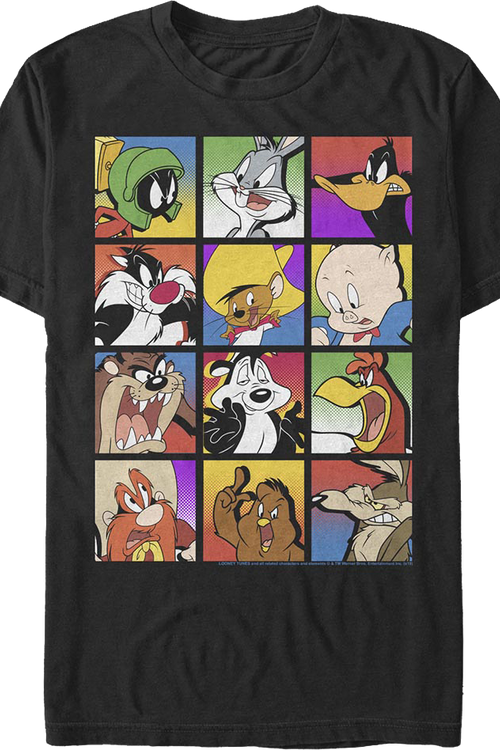 Cast Blocks Looney Tunes T-Shirt