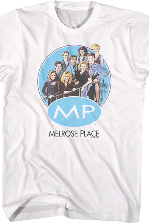 Cast On Stairs Melrose Place T-Shirt