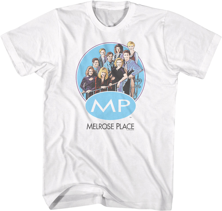 Cast On Stairs Melrose Place T-Shirt