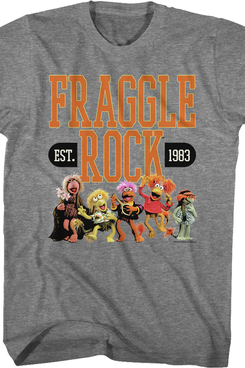 Cast Photo Est. 1983 Fraggle Rock T-Shirt
