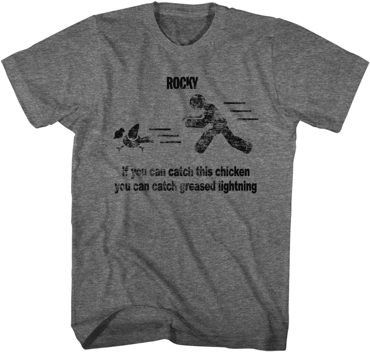 Catch This Chicken Rocky T-Shirt