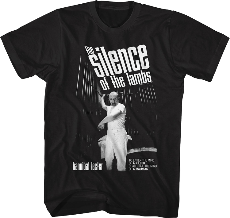 Challenge the Mind of a Madman Silence of the Lambs T-Shirt