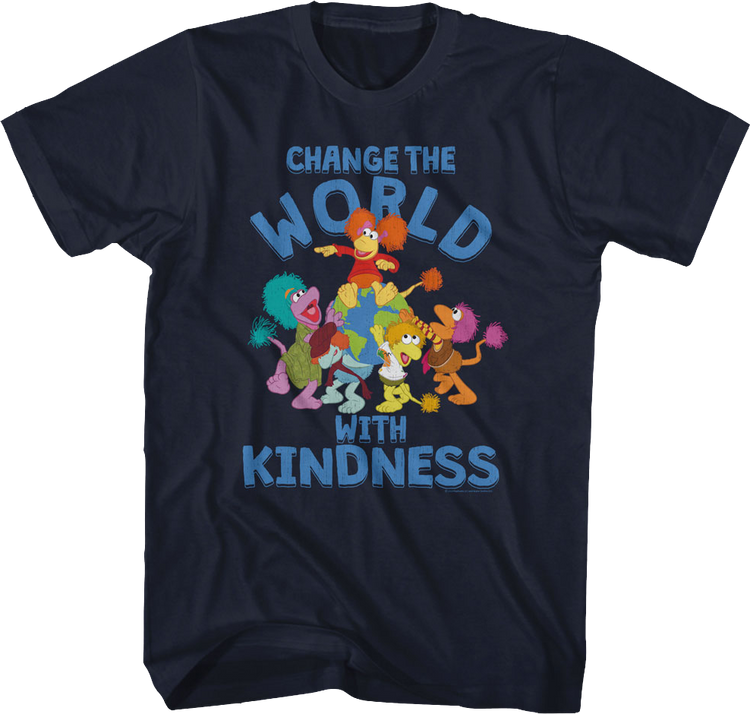 Change The World With Kindness Fraggle Rock T-Shirt