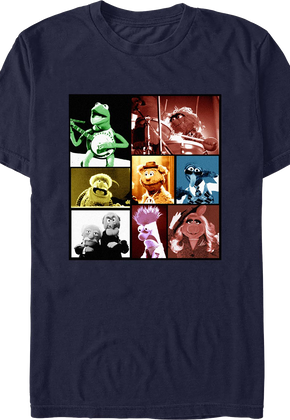 Character Collage Box Muppets T-Shirt