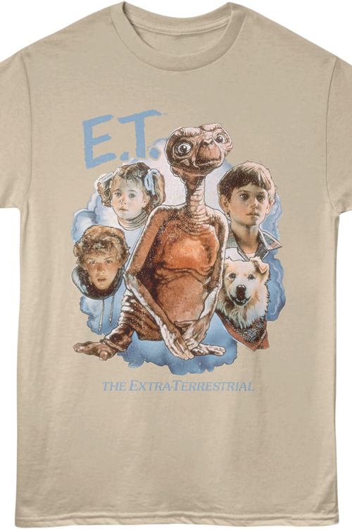 Character Collage E.T. The Extra-Terrestrial T-Shirt