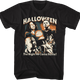 Character Collage Halloween T-Shirt thumbnail