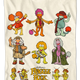 Character Poses Fraggle Rock T-Shirt thumbnail