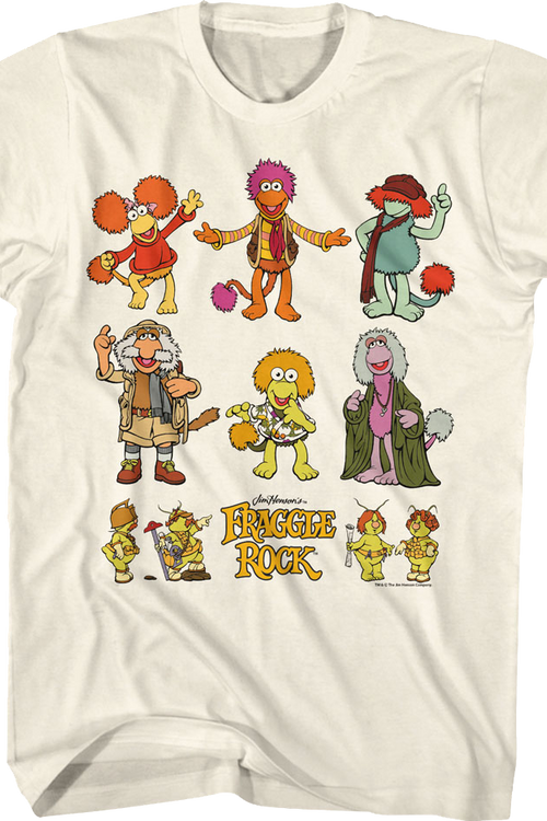 Character Poses Fraggle Rock T-Shirt