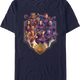Character Shield Collage Guardians Of The Galaxy Volume 3 T-Shirt thumbnail