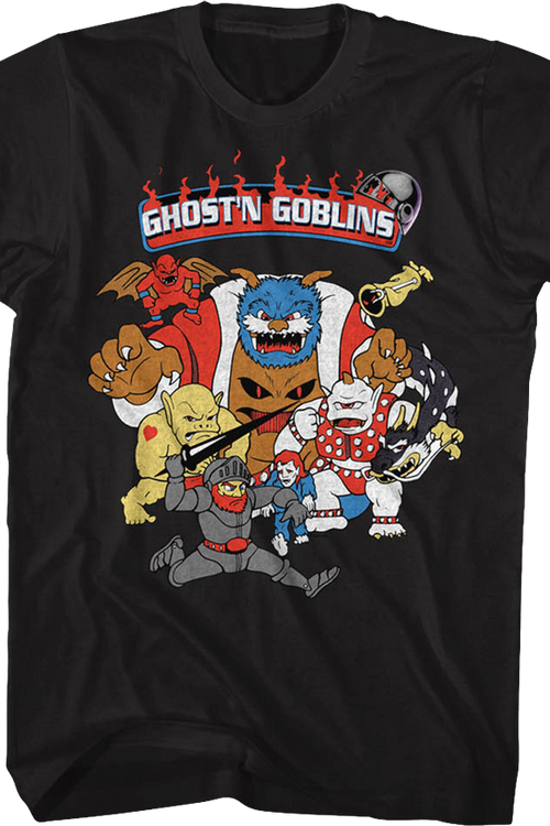 Arcade Flyer Ghosts 'N Goblins T-Shirt