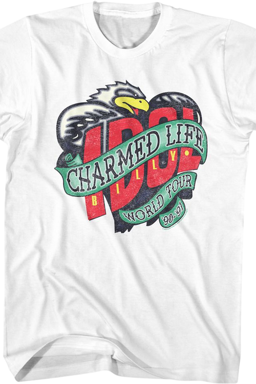 Charmed Life World Tour Billy Idol T-Shirt