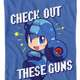 Check Out These Guns Mega Man T-Shirt thumbnail