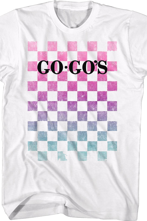 Checkerboard Go-Go's T-Shirt