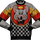 Checkerboard Character Chuck E. Cheese Knitted Sweater