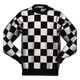 Checkerboard Pattern Knitted Sweater thumbnail