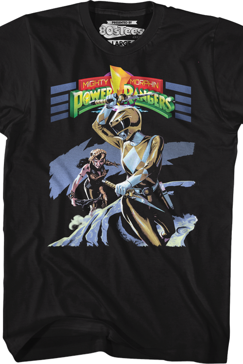 Chee Battle Mighty Morphin Power Rangers T-Shirt