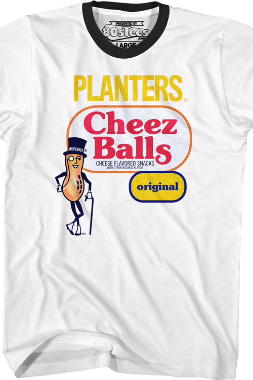 Cheez Balls Planters Ringer Shirt