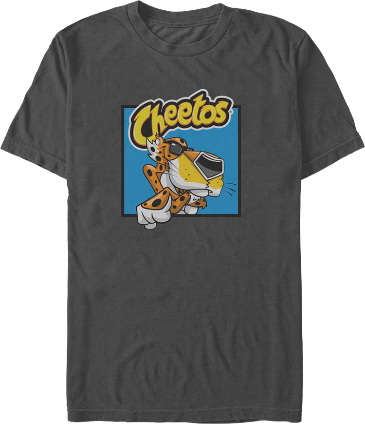 Chester Cheetah Block Frame Cheetos T-Shirt