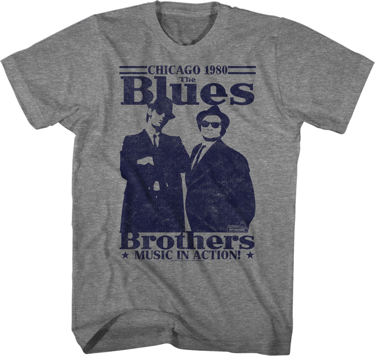Chicago 1980 Blues Brothers T-Shirt