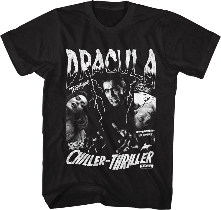 Chiller-Thriller Dracula Hammer Films T-Shirt