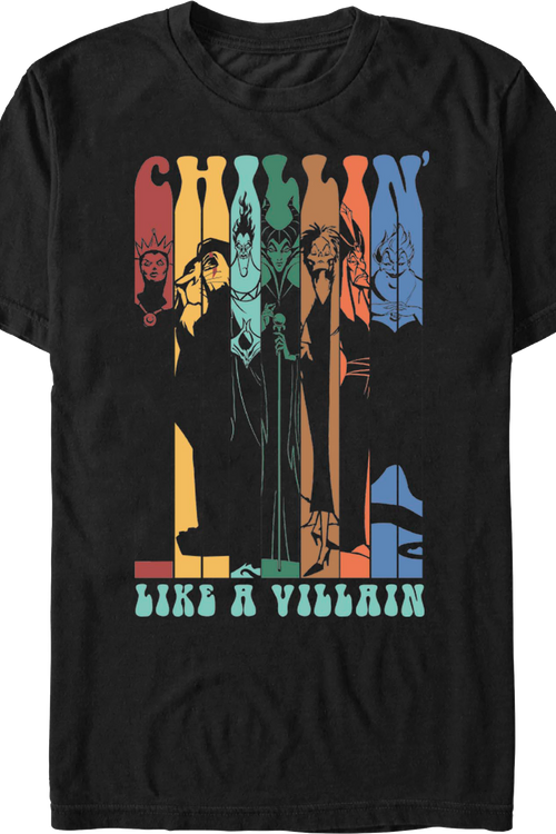 Chillin' Like A Villain Disney T-Shirt
