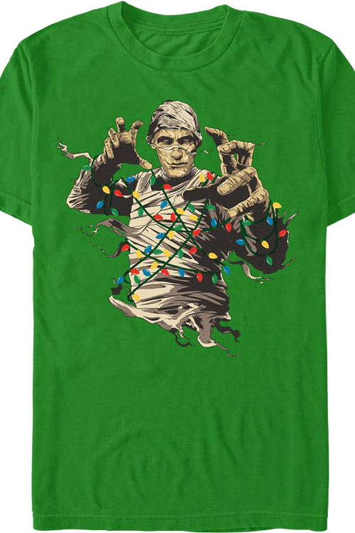Christmas Lights Mummy T-Shirt