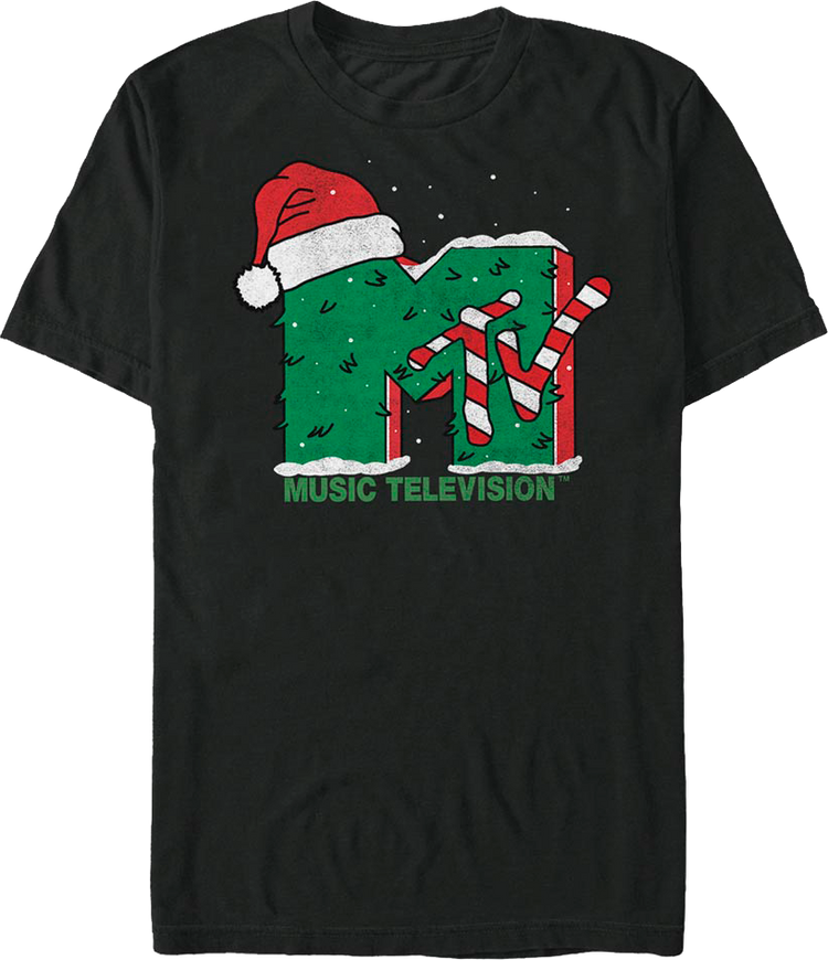 Christmas Logo MTV T-Shirt