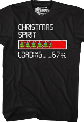 Christmas Spirit Loading T-Shirt
