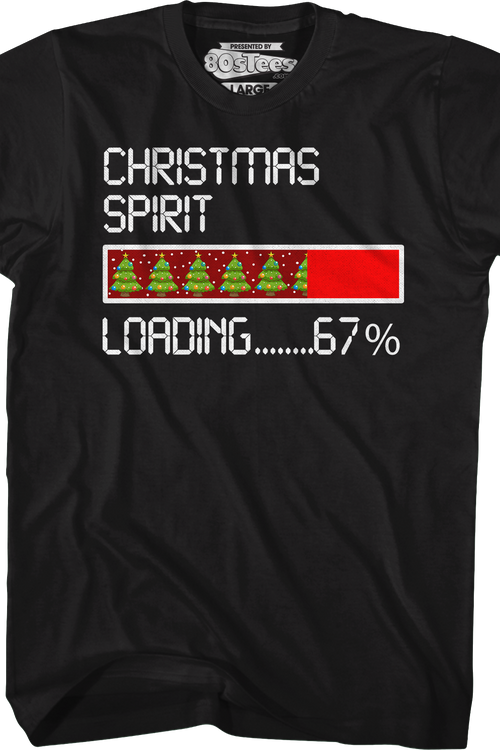 Christmas Spirit Loading T-Shirt