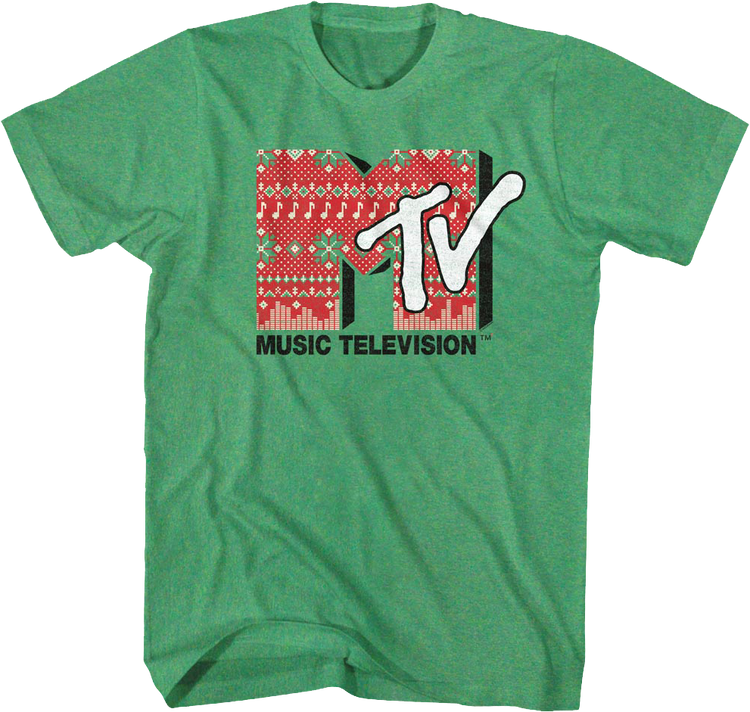 Christmas Sweater Logo MTV Shirt
