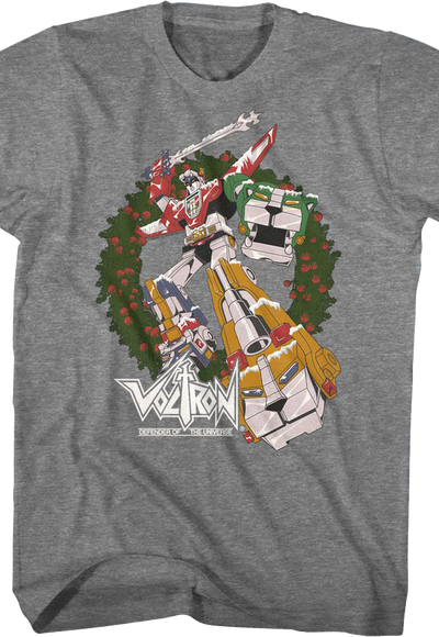 Christmas Wreath Voltron T-Shirt