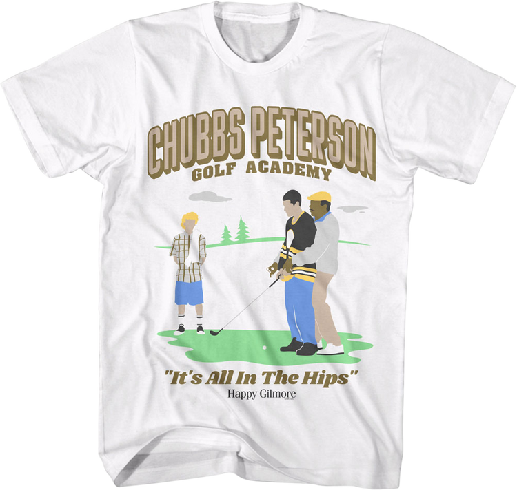 Chubbs Peterson Golf Academy Happy Gilmore T-Shirt