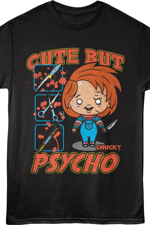 Chucky Cute But Psycho Child's Play T-Shirt