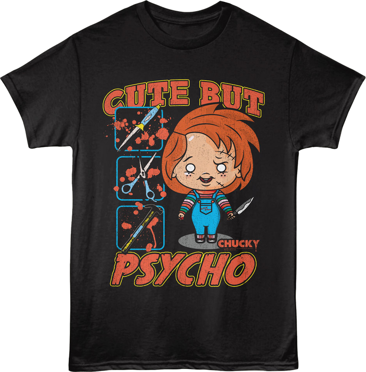 Chucky Cute But Psycho Child's Play T-Shirt