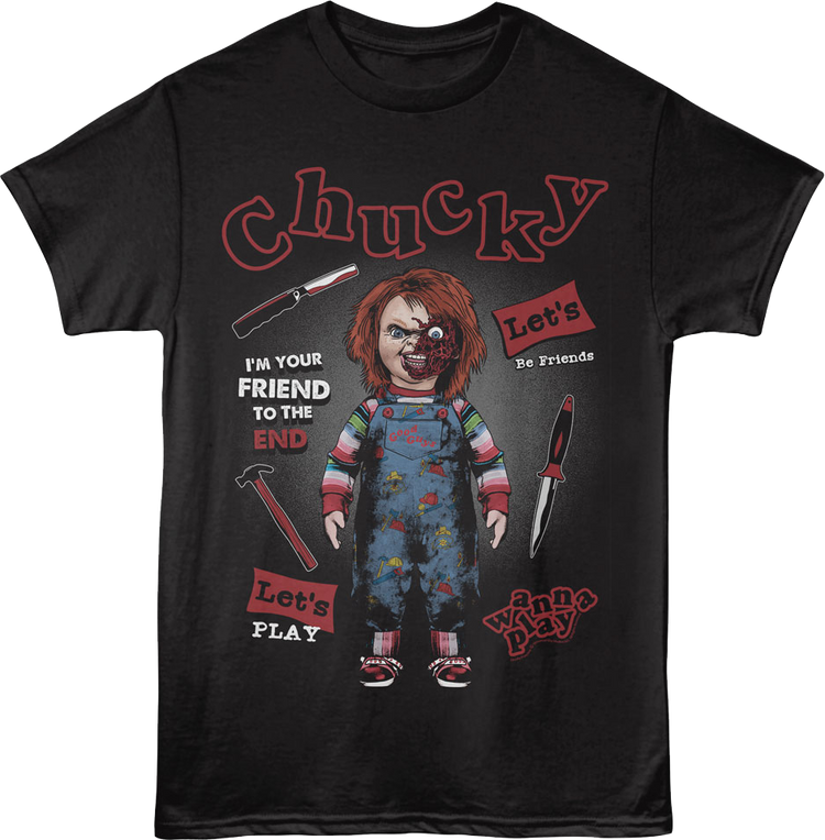 Chucky Let's Play Child's Play T-Shirt