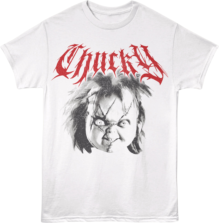 Chucky Thorn Text Child's Play T-Shirt
