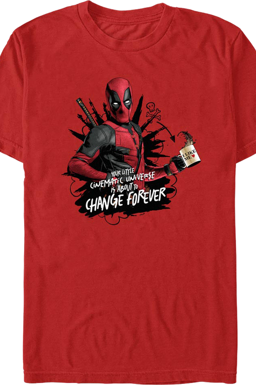 Cinematic Universe Deadpool & Wolverine Marvel Comics T-Shirt