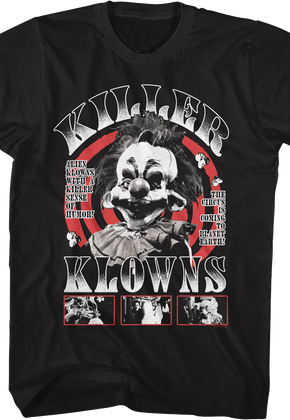 Circus Poster Killer Klowns From Outer Space T-Shirt